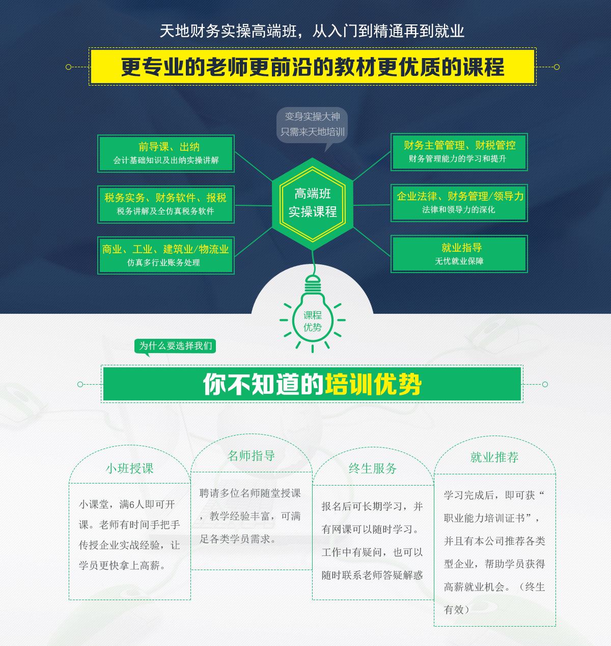 天地培训-会计实操培训